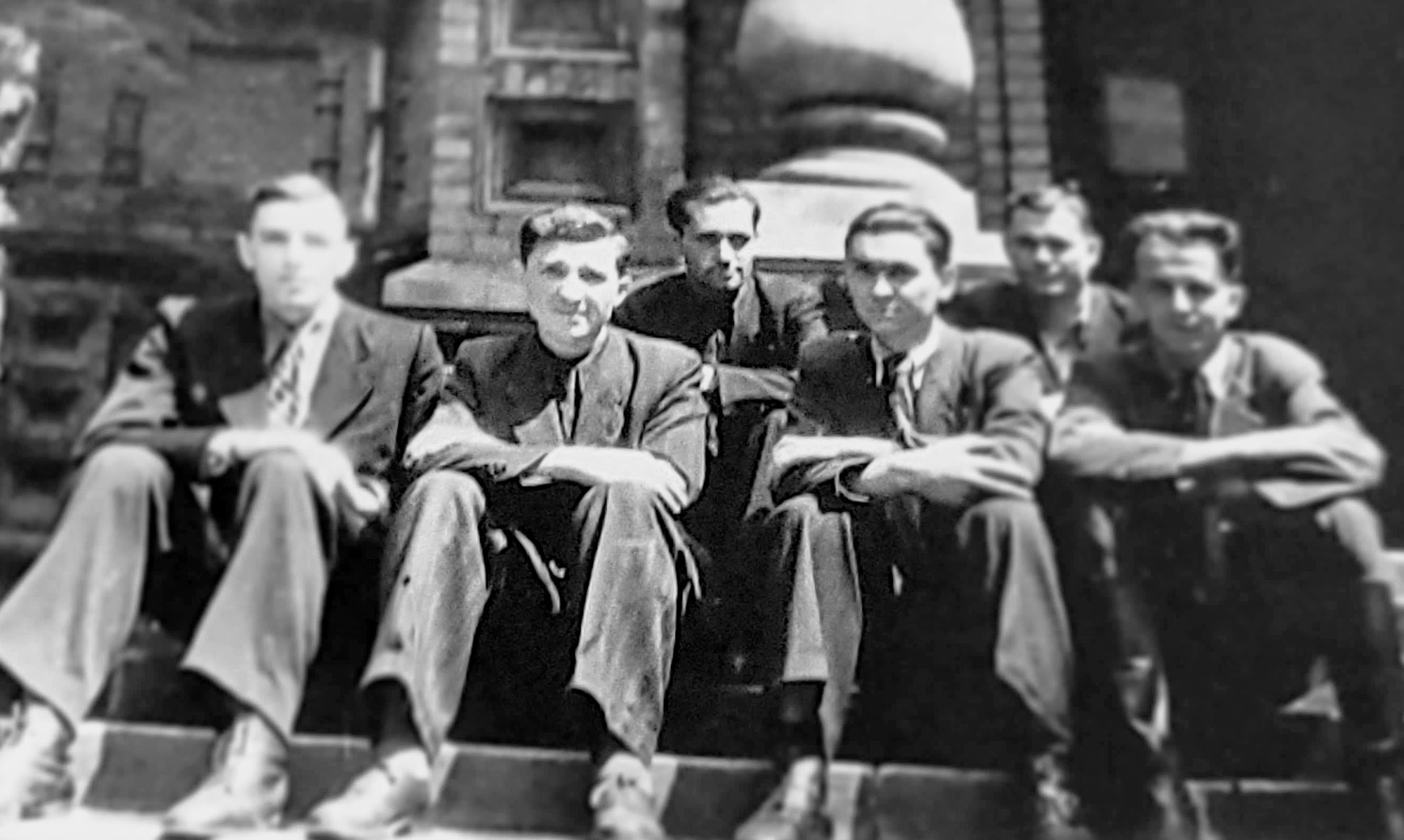 Friends from the seminary; some arrived in Minneapolis after the war and stayed lifelong friends.