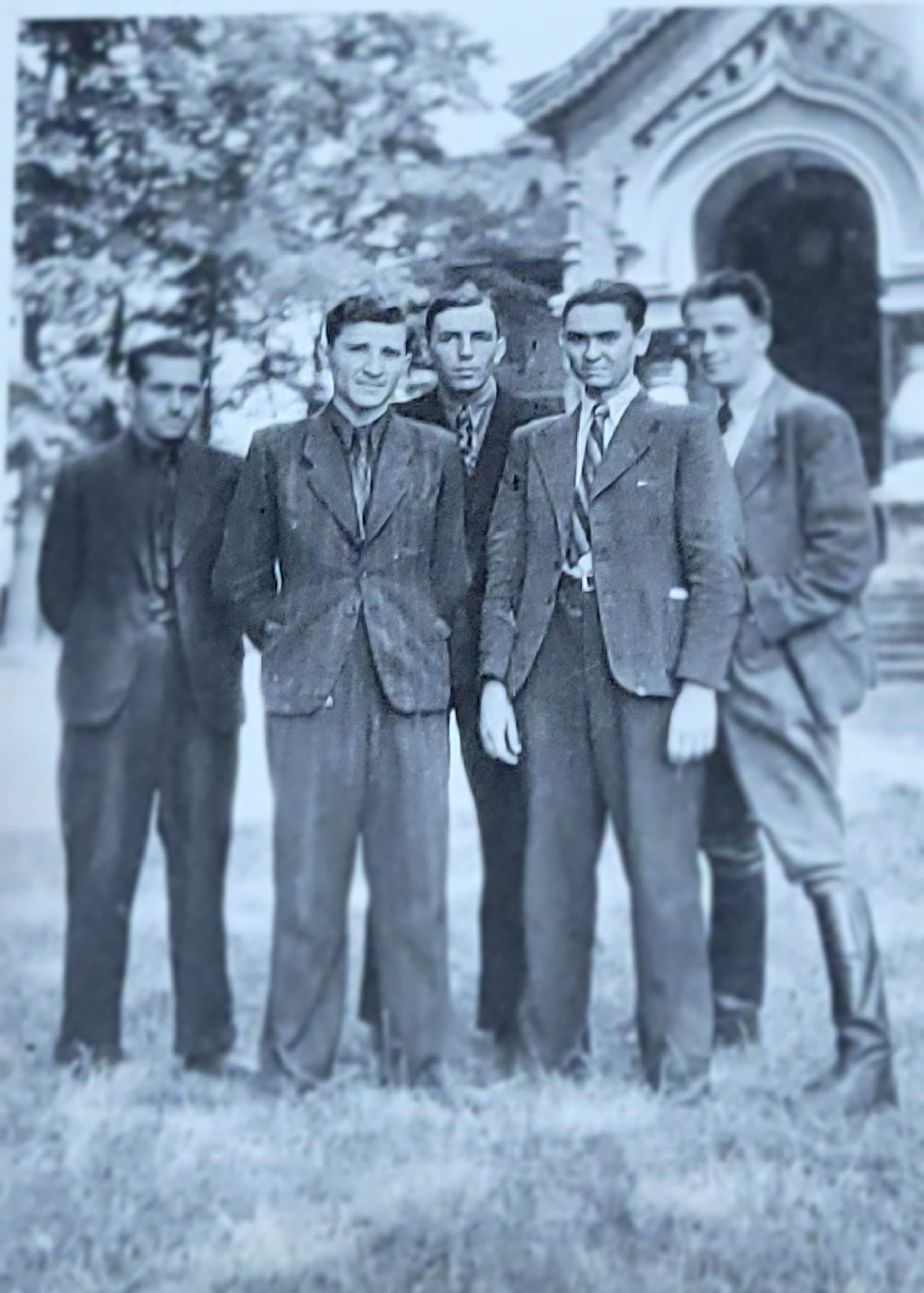 1940s, seminarian friends